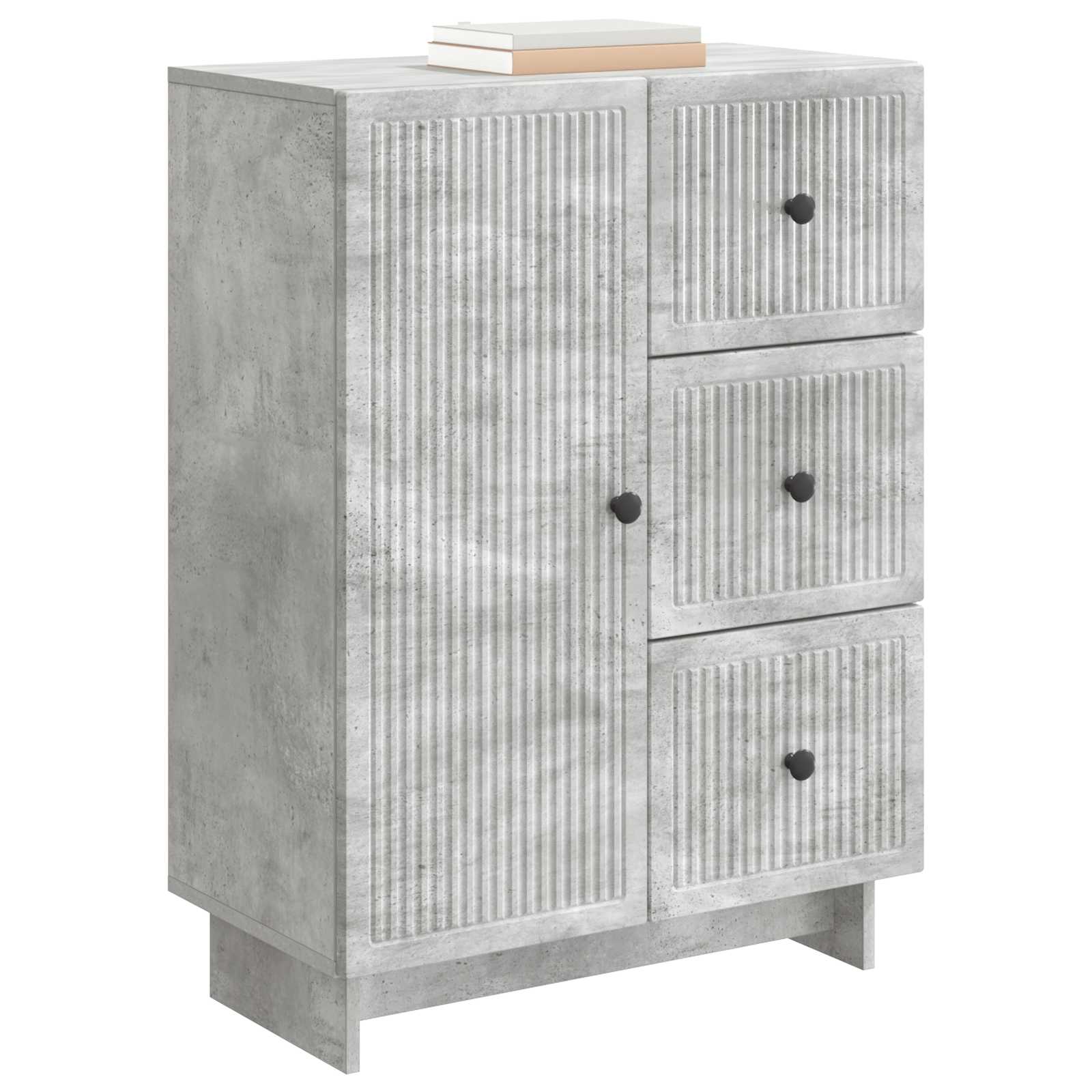 Kreveta Betonska siva 66 x 34,5 x 90 cm Konstruirano drvo