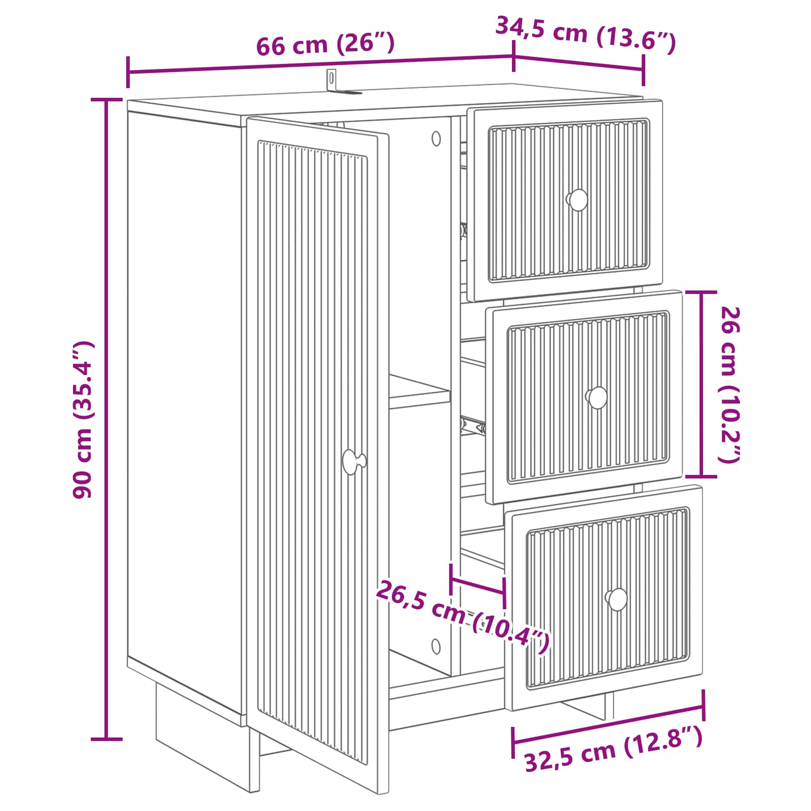 Kreveta Betonska siva 66 x 34,5 x 90 cm Konstruirano drvo