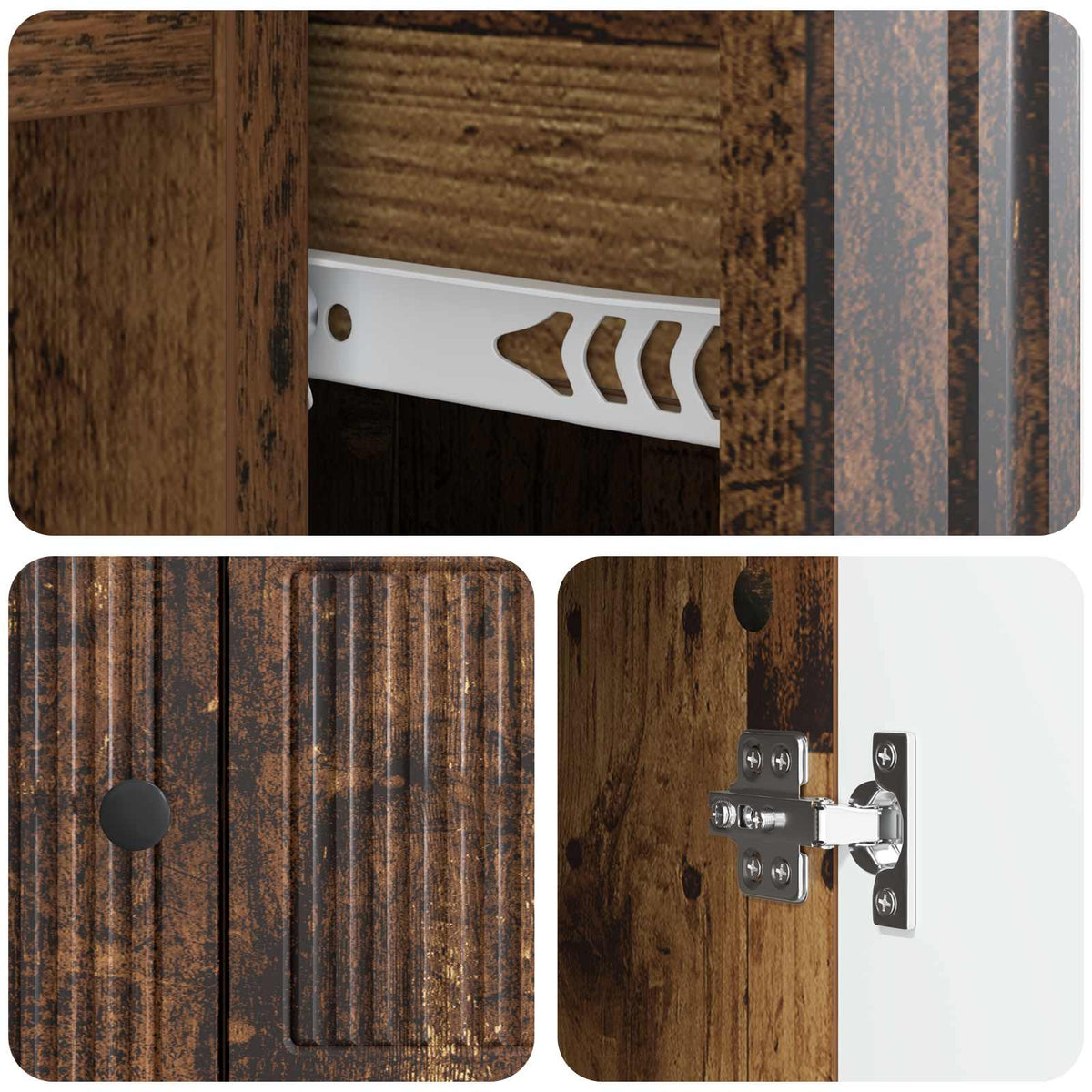 Kreveta Staro drvo 66 x 34,5 x 90 cm Konstruirano drvo