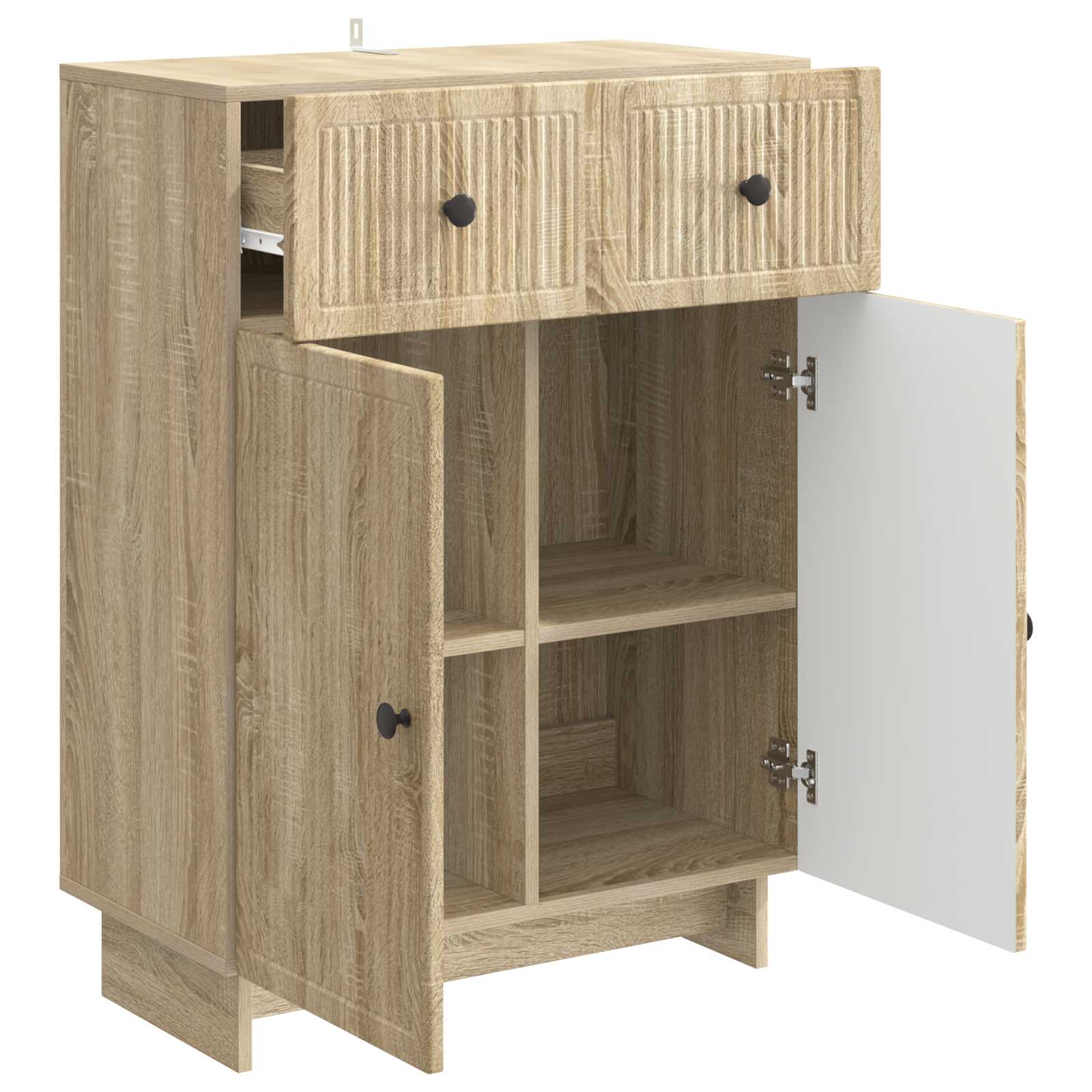 Kreveta Hrast sonoma 66 x 34,5 x 90 cm Konstruirano drvo