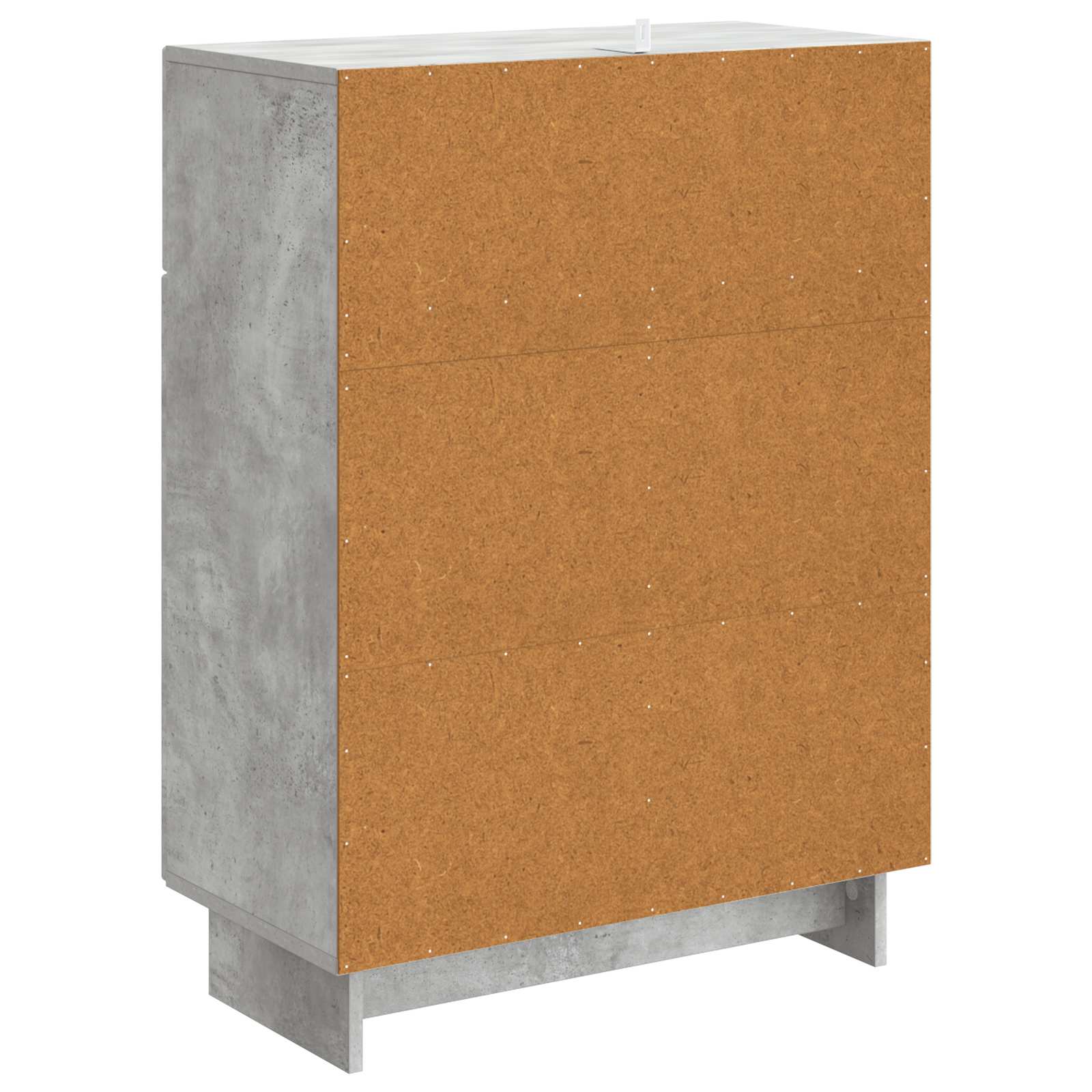 Kreveta Betonska siva 66 x 34,5 x 90 cm Konstruirano drvo