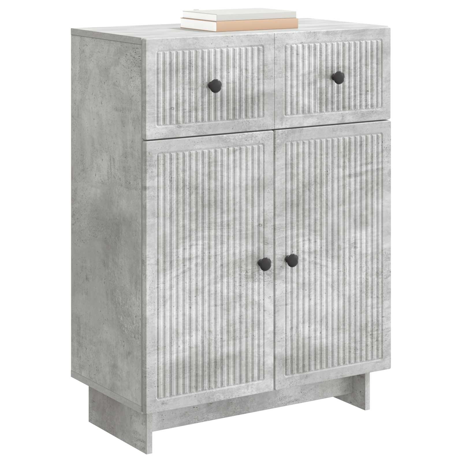 Kreveta Betonska siva 66 x 34,5 x 90 cm Konstruirano drvo