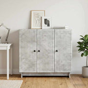 Kreveta Betonska siva 89 x 34,5 x 80 cm Konstruirano drvo