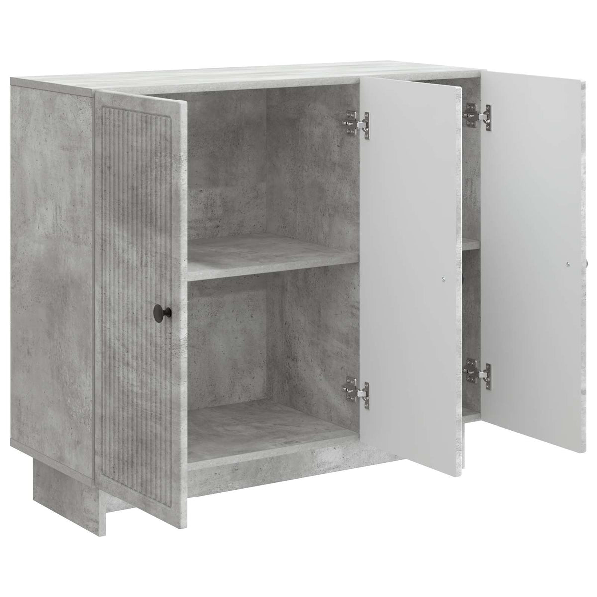 Kreveta Betonska siva 89 x 34,5 x 80 cm Konstruirano drvo