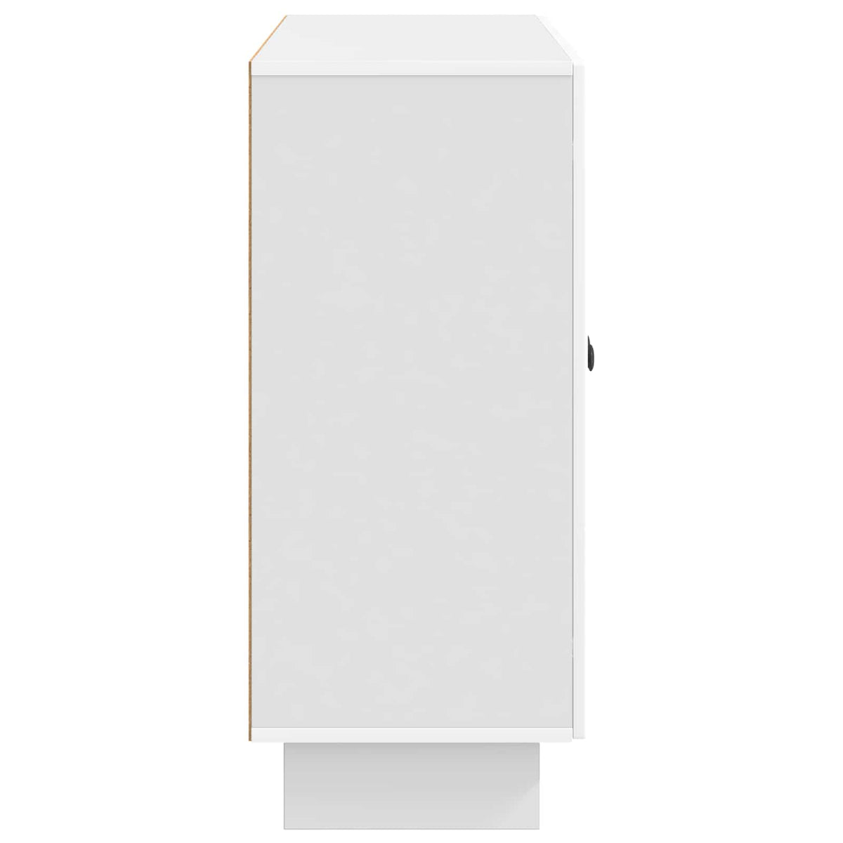 Kreveta Bijela visokog sjaja 89 x 34,5 x 80 cm
