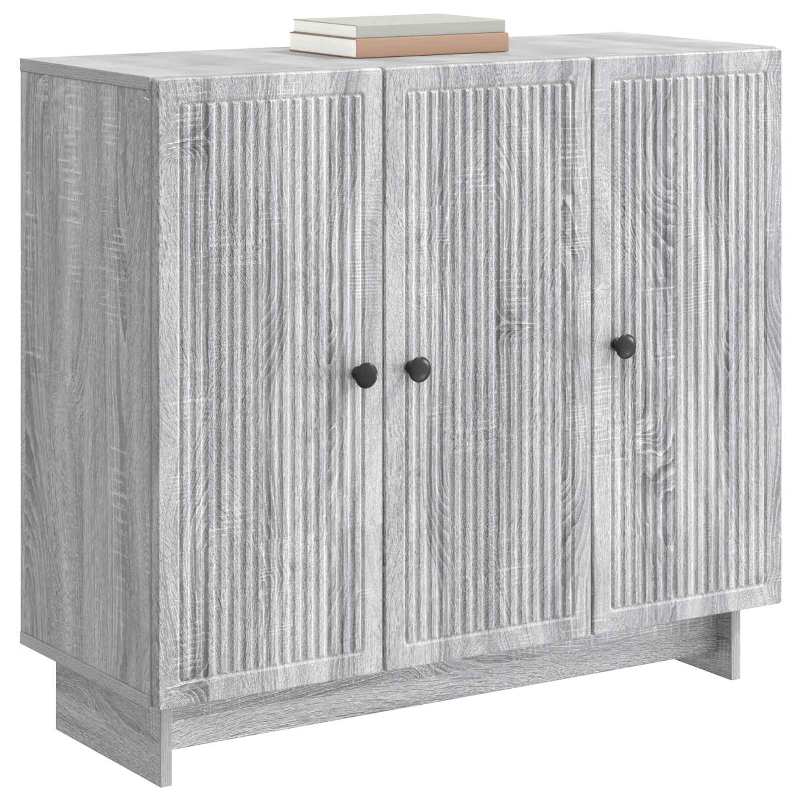 Kreveta Siva sonoma 89 x 34,5 x 80 cm Konstruirano drvo