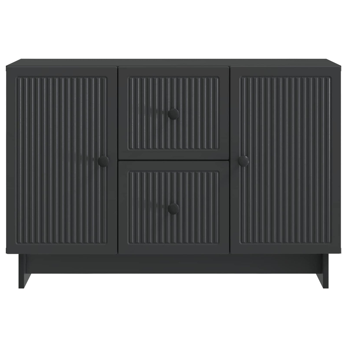Kreveta s ladicama Crna 89 x 34,5 x 60 cm Konstruirano drvo