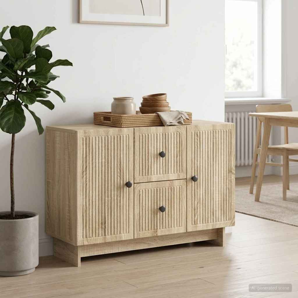 Kreveta Hrast sonoma 89 x 34,5 x 60 cm Konstruirano drvo