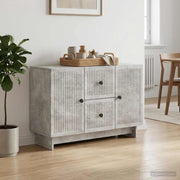 Kreveta Betonska siva 89 x 34,5 x 60 cm Konstruirano drvo