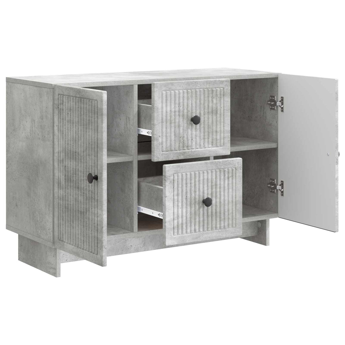 Kreveta Betonska siva 89 x 34,5 x 60 cm Konstruirano drvo