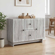 Kreveta Siva sonoma 89 x 34,5 x 60 cm Konstruirano drvo