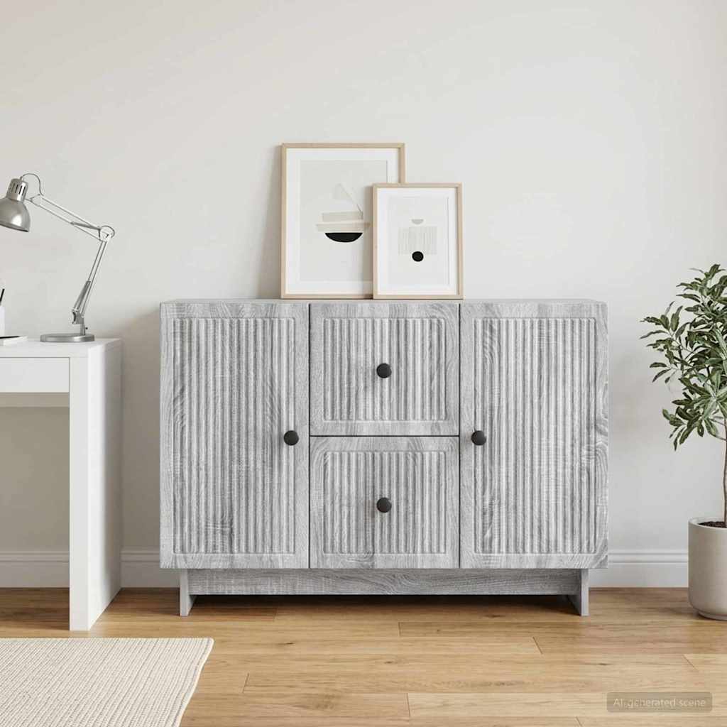 Kreveta Siva sonoma 89 x 34,5 x 60 cm Konstruirano drvo