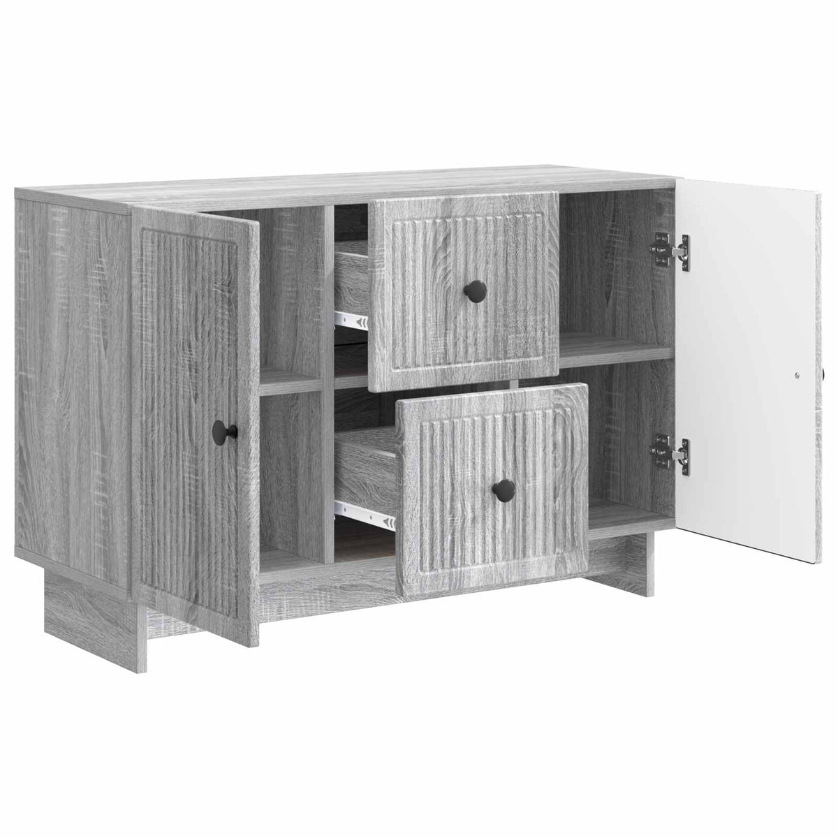 Kreveta Siva sonoma 89 x 34,5 x 60 cm Konstruirano drvo