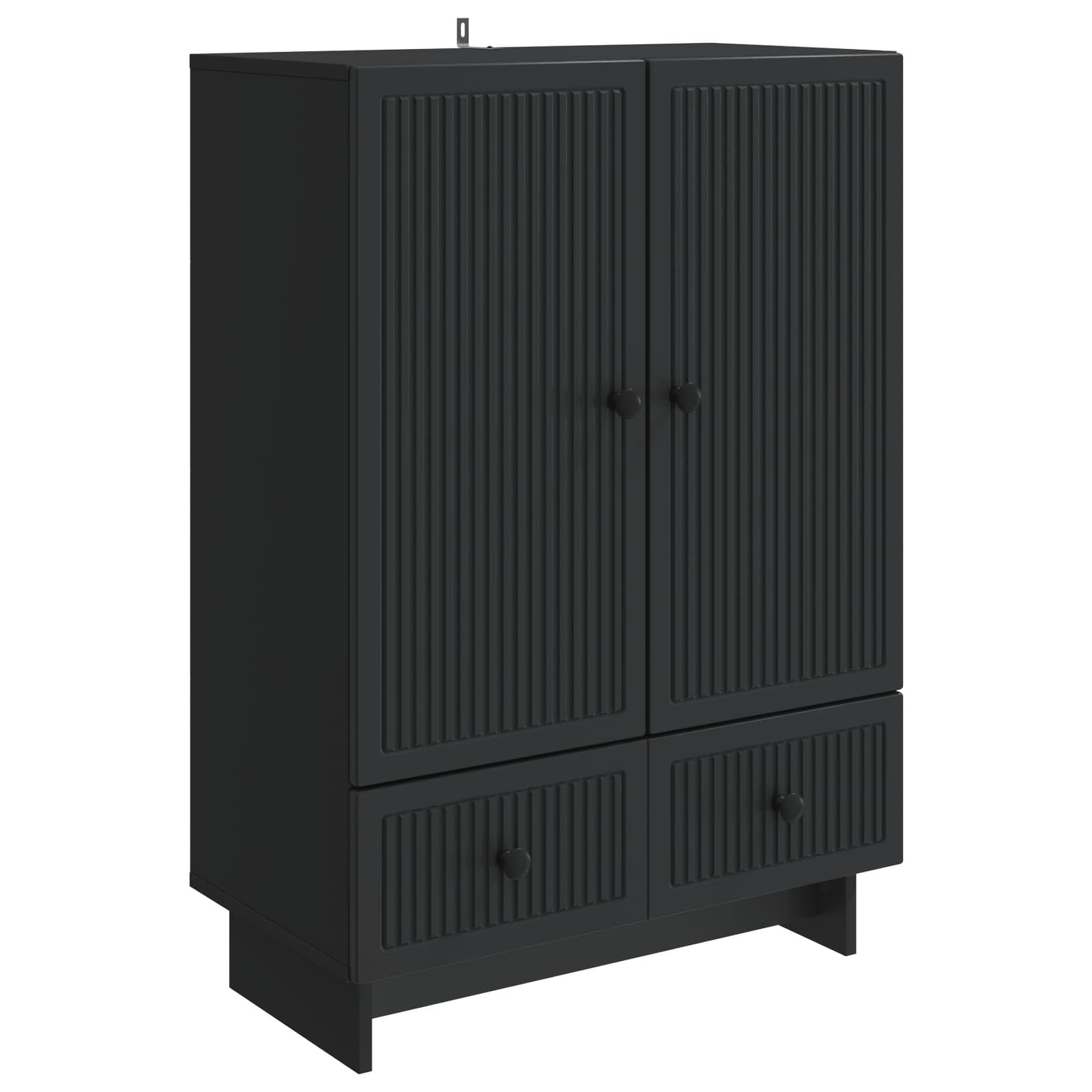 Kreveta Crna 66 x 34,5 x 95 cm Konstrukcijsko drvo