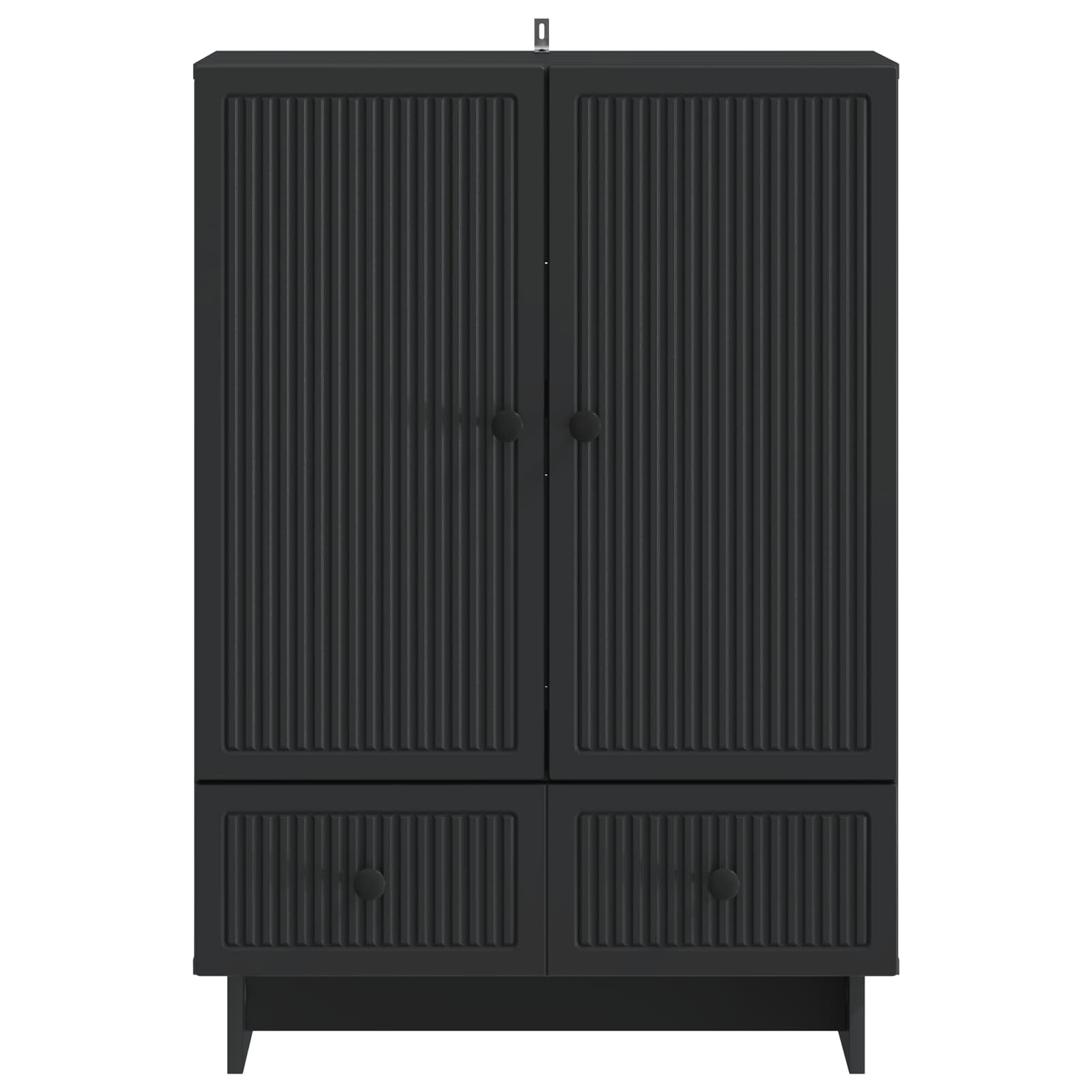 Kreveta Crna 66 x 34,5 x 95 cm Konstrukcijsko drvo