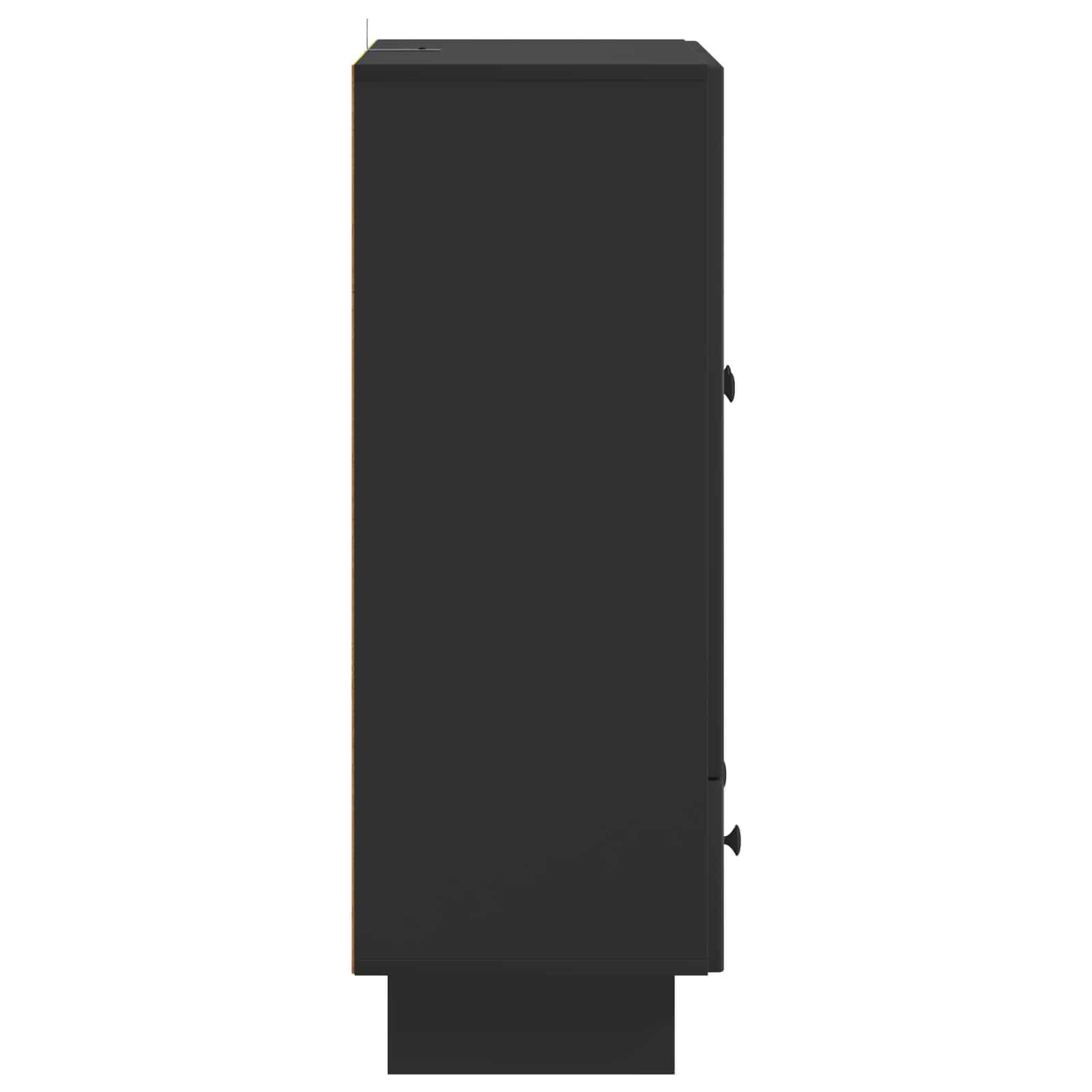 Kreveta Crna 66 x 34,5 x 95 cm Konstrukcijsko drvo