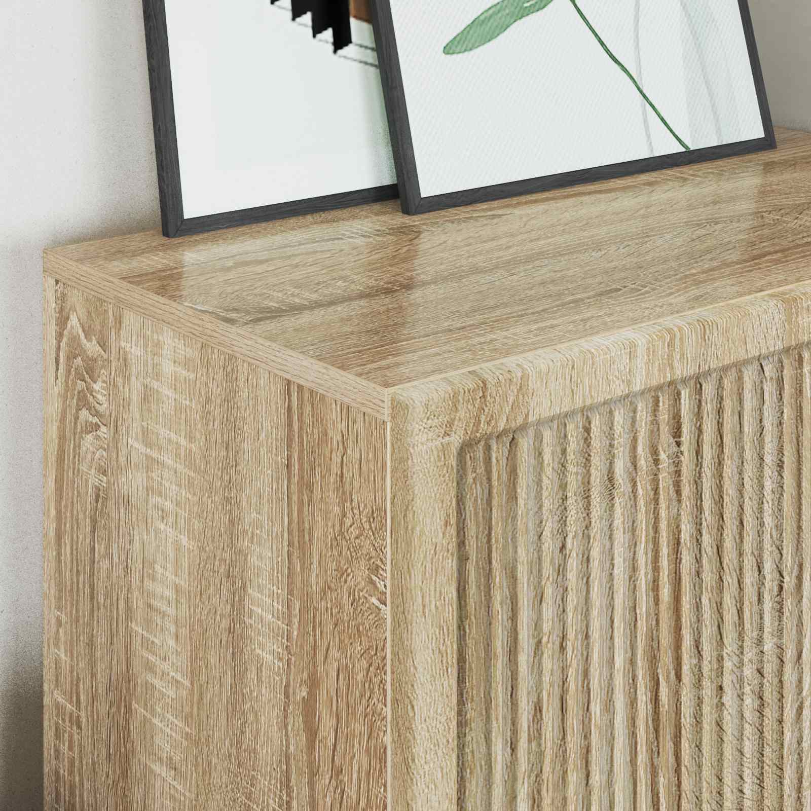 Kreveta Sonoma hrast 66 x 34,5 x 95 cm Konstrukcijsko drvo