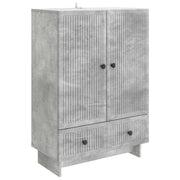 Kreveta Betonsko Siva 66 x 34,5 x 95 cm Konstrukcijsko drvo