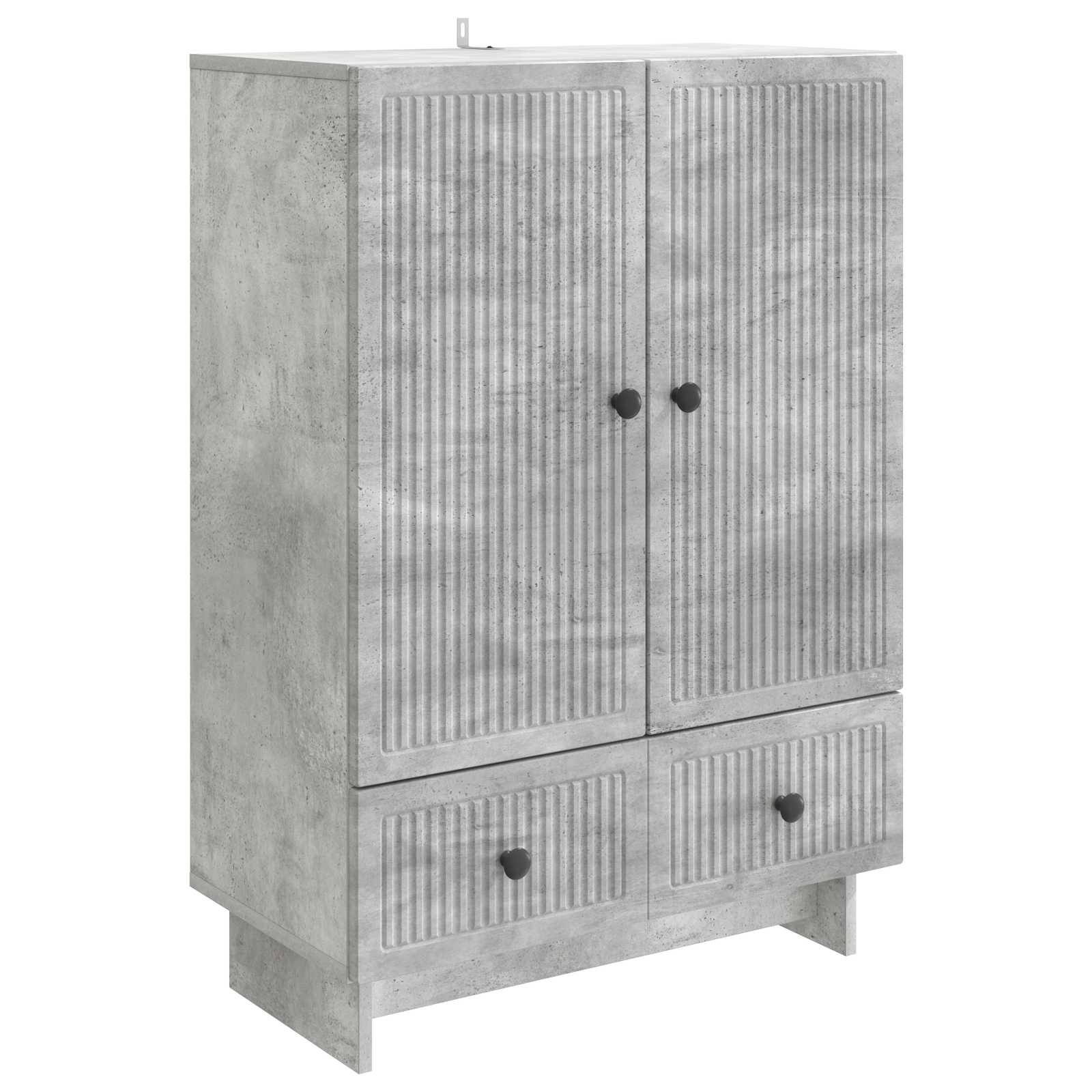 Kreveta Betonsko Siva 66 x 34,5 x 95 cm Konstrukcijsko drvo