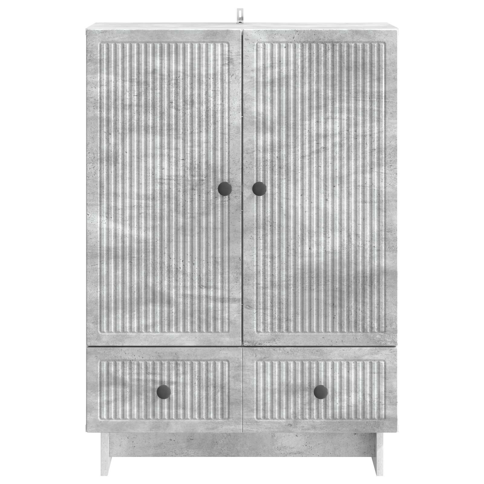 Kreveta Betonsko Siva 66 x 34,5 x 95 cm Konstrukcijsko drvo