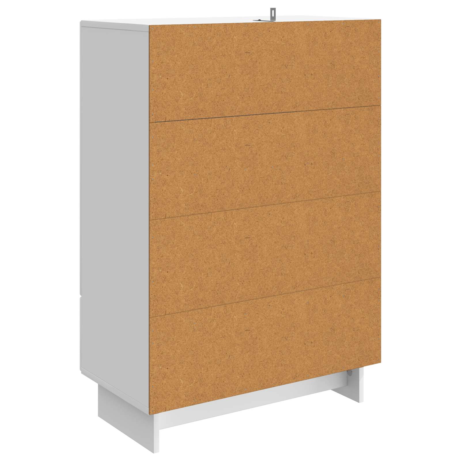 Kreveta Visoki Sjaj Bijeli 66 x 34,5 x 95 cm