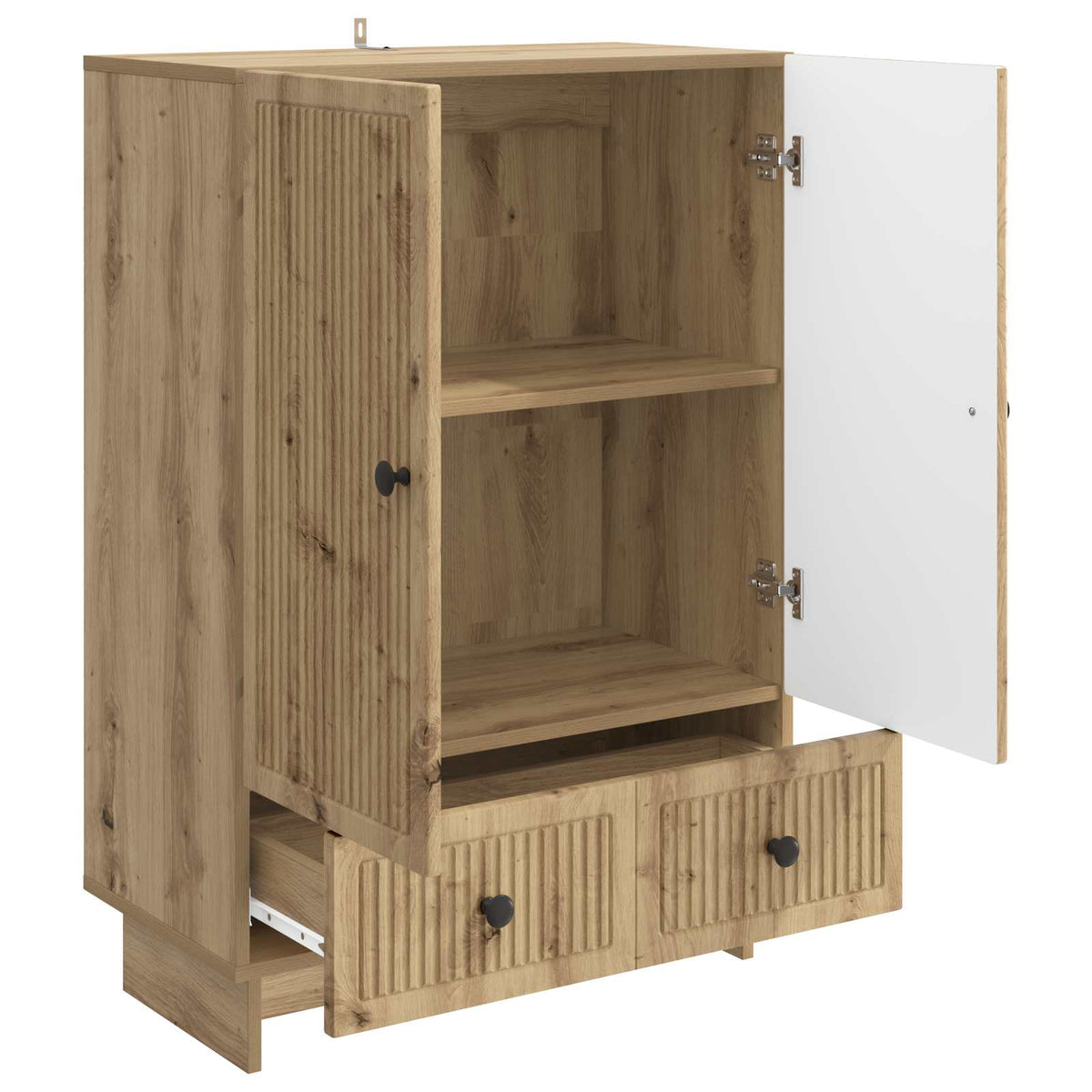 Kreveta Zanatski Hrast 66 x 34,5 x 95 cm Konstrukcijsko drvo