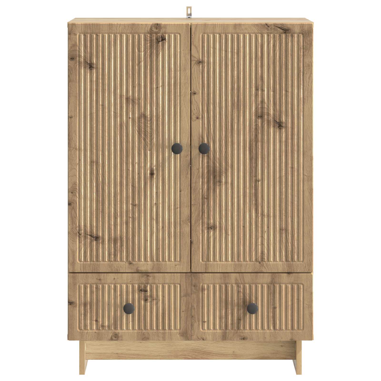 Kreveta Zanatski Hrast 66 x 34,5 x 95 cm Konstrukcijsko drvo