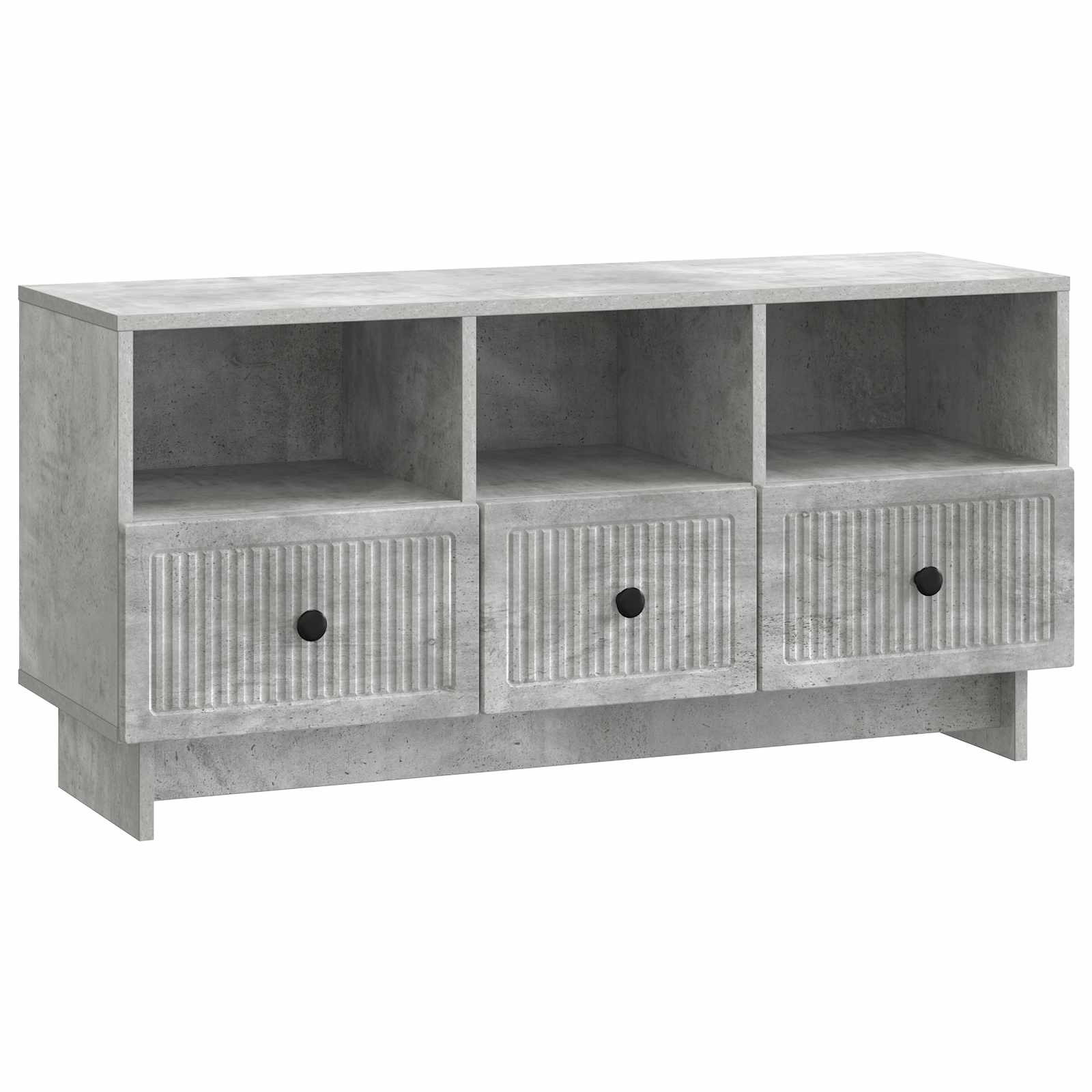 TV ormar Betonska siva 102 x 34,5 x 50 cm Konstruirano drvo