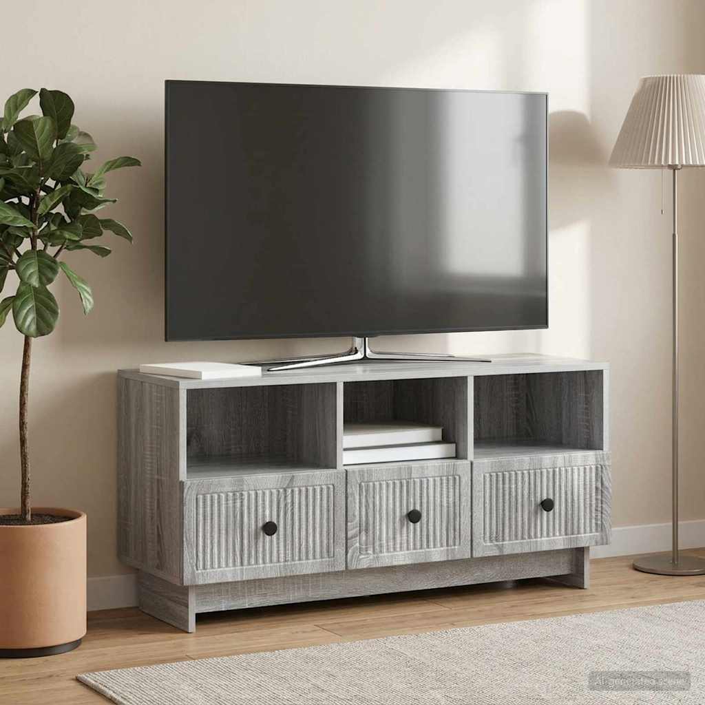 TV ormar Siva sonoma 102 x 34,5 x 50 cm Konstruirano drvo