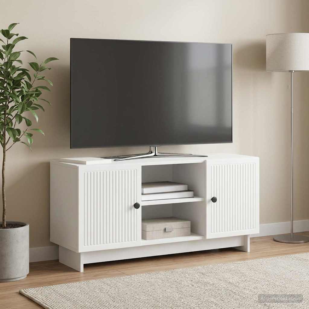 TV ormar 102 x 34,5 x 50 cm Bijela Konstruirano drvo