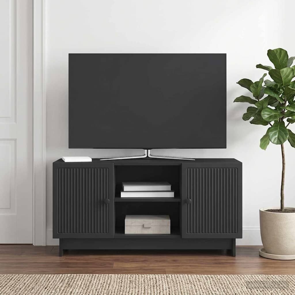 TV ormar 102 x 34,5 x 50 cm Crna Konstruirano drvo