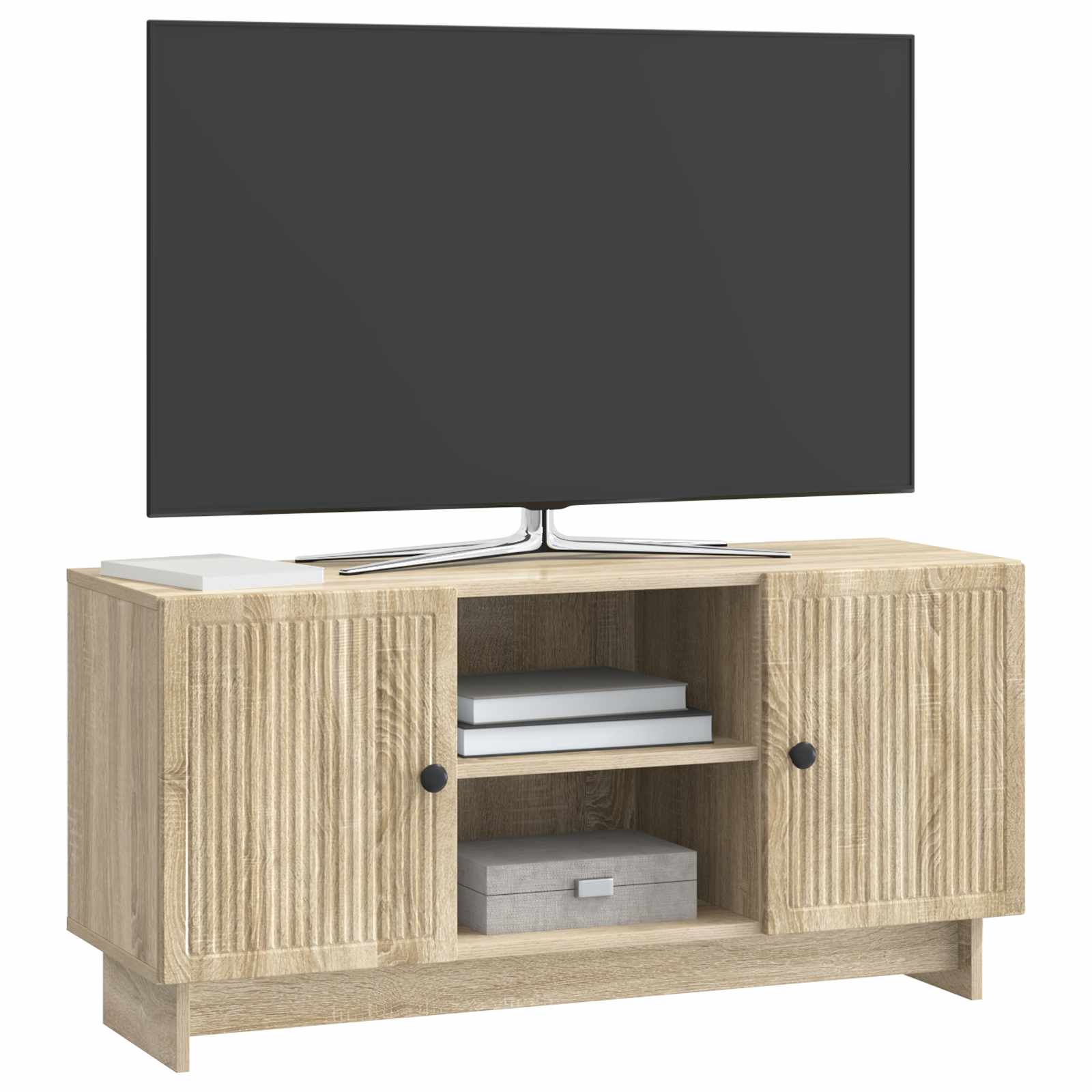 TV ormar 102 x 34,5 x 50 cm Hrast sonoma Konstruirano drvo