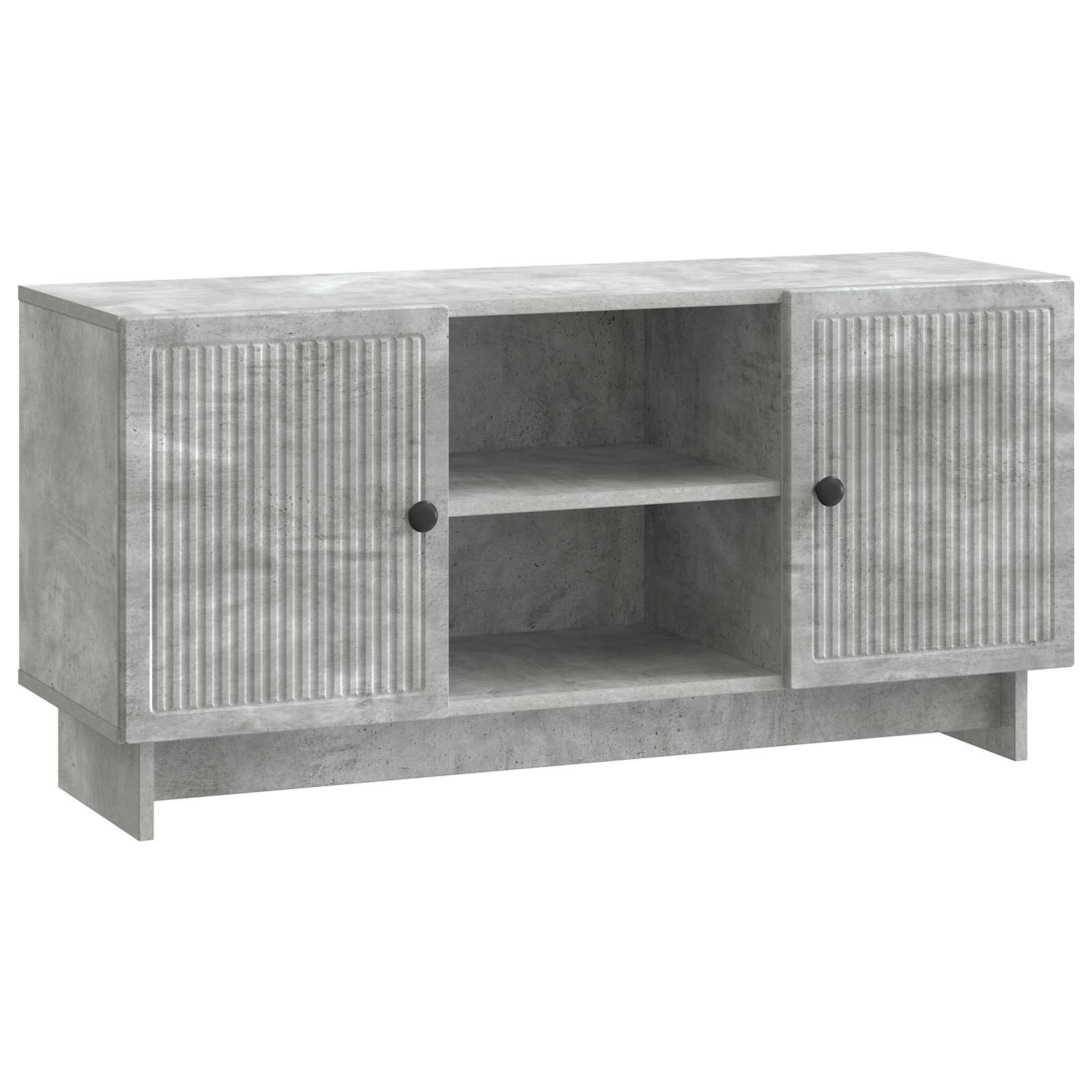 TV ormar 102 x 34,5 x 50 cm Betonska siva Konstruirano drvo