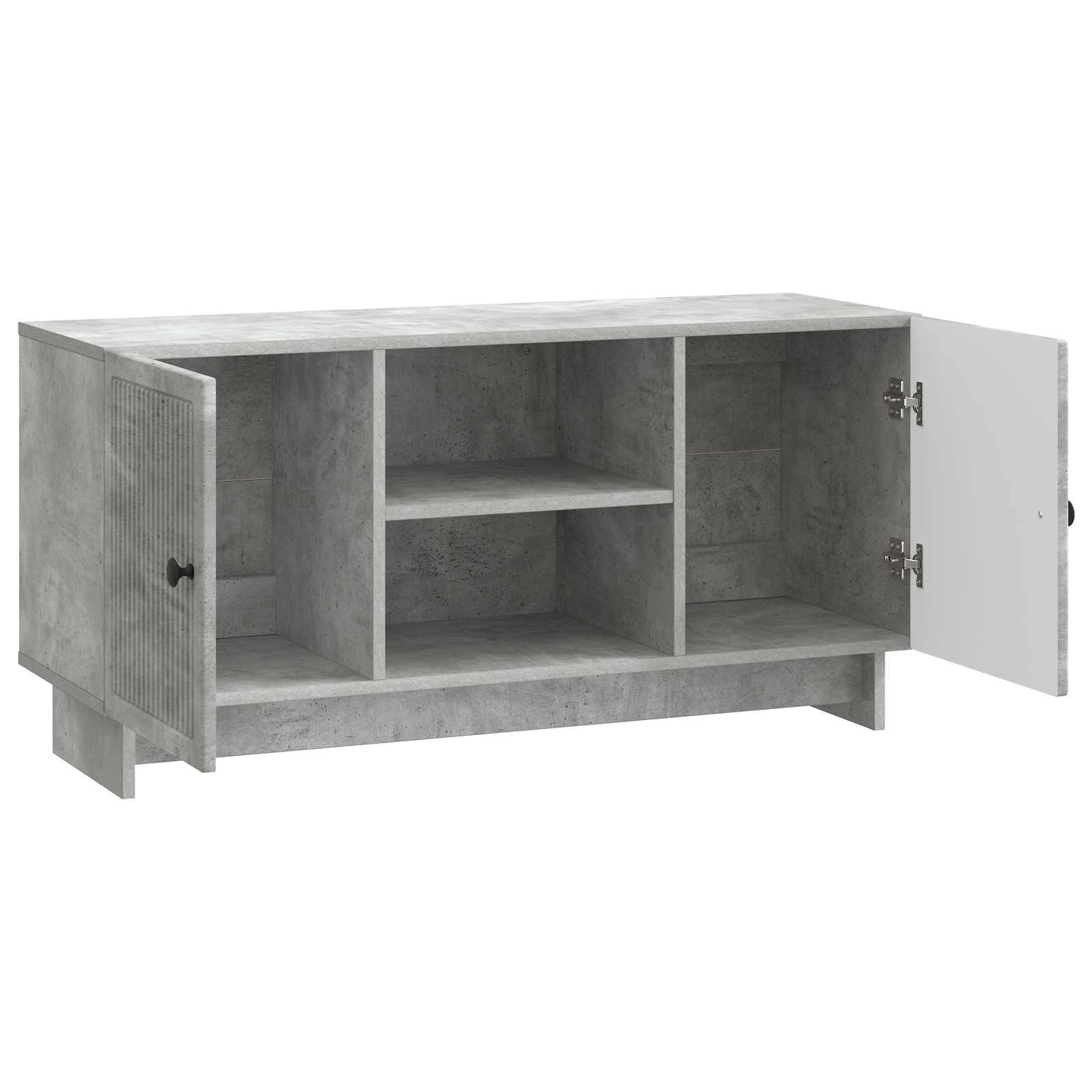 TV ormar 102 x 34,5 x 50 cm Betonska siva Konstruirano drvo