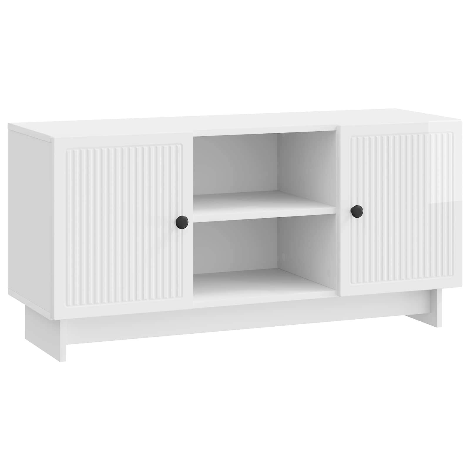 TV ormar 102 x 34,5 x 50 cm Bijela visokog sjaja