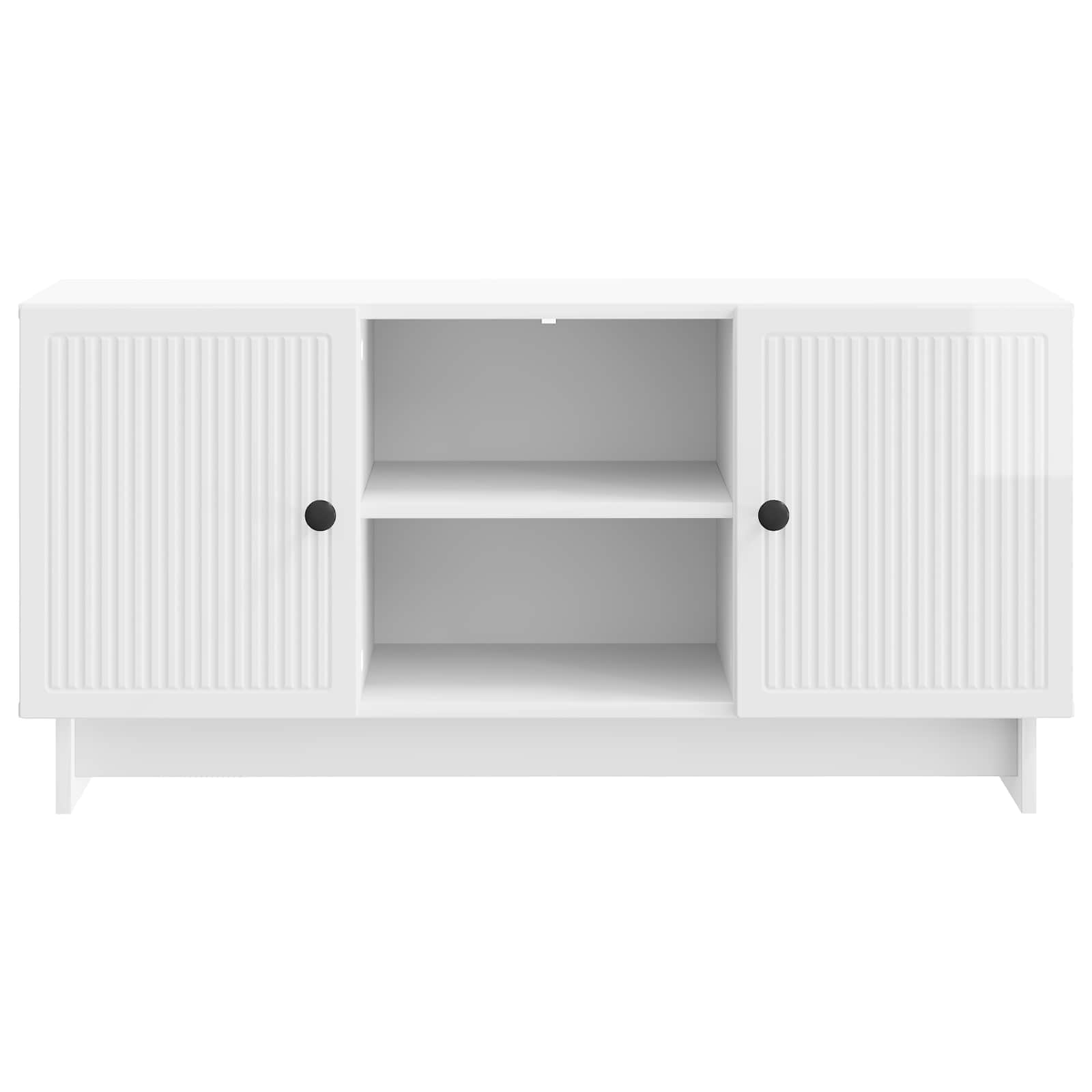 TV ormar 102 x 34,5 x 50 cm Bijela visokog sjaja