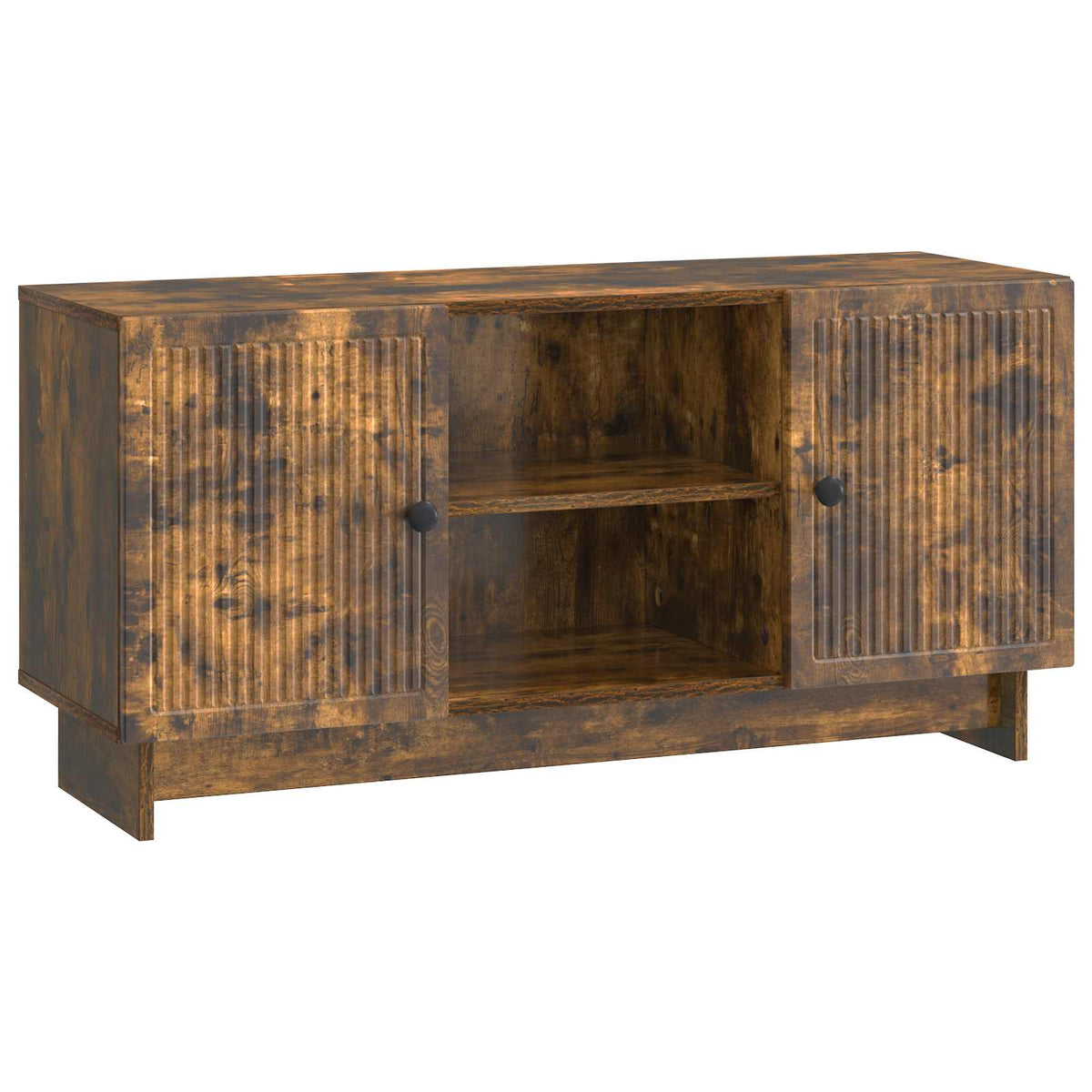 TV ormar 102 x 34,5 x 50 cm Dimljeni hrast Konstruirano drvo