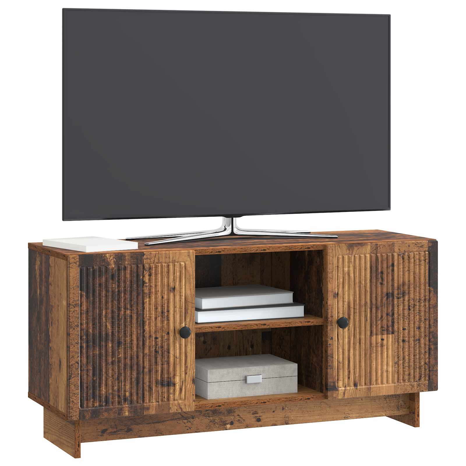 TV ormar 102 x 34,5 x 50 cm Staro drvo Konstruirano drvo