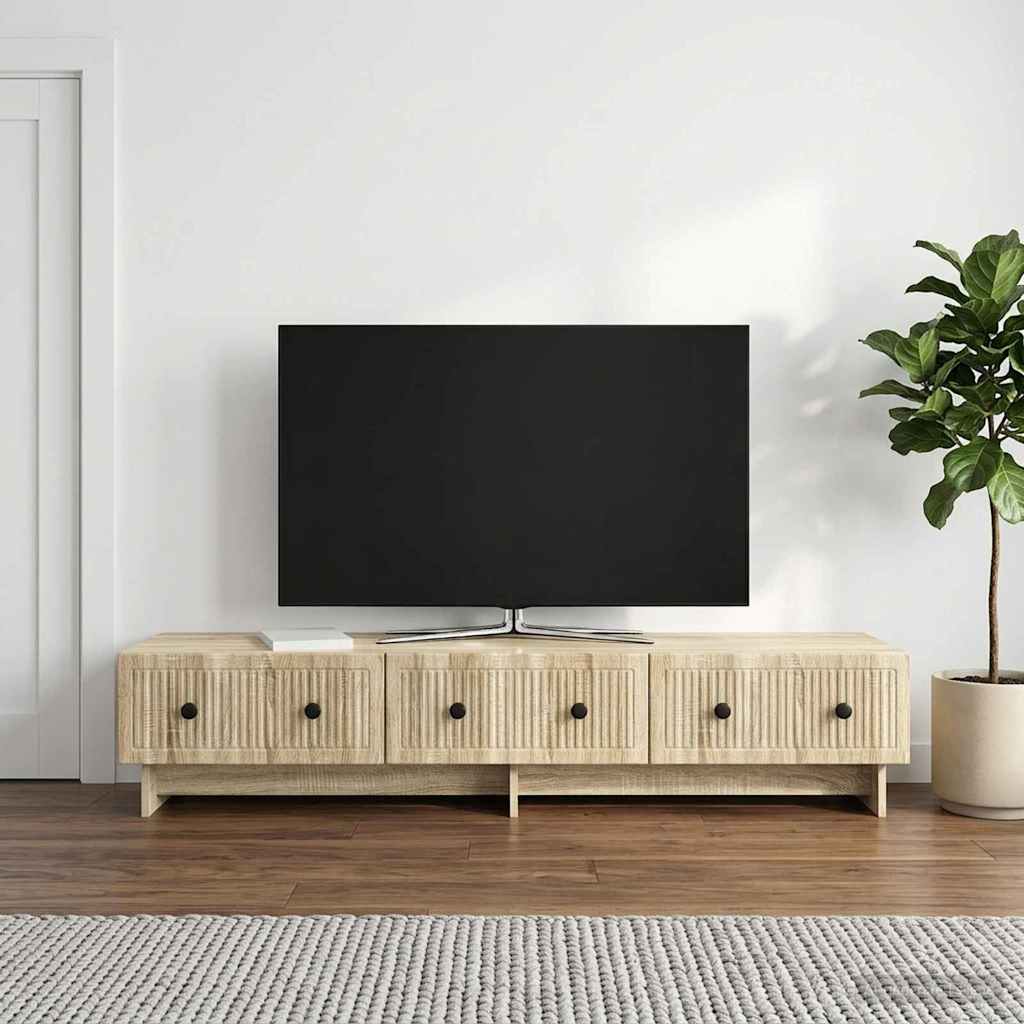 TV ormar Hrast sonoma 147 x 34,5 x 30 cm Konstruirano drvo