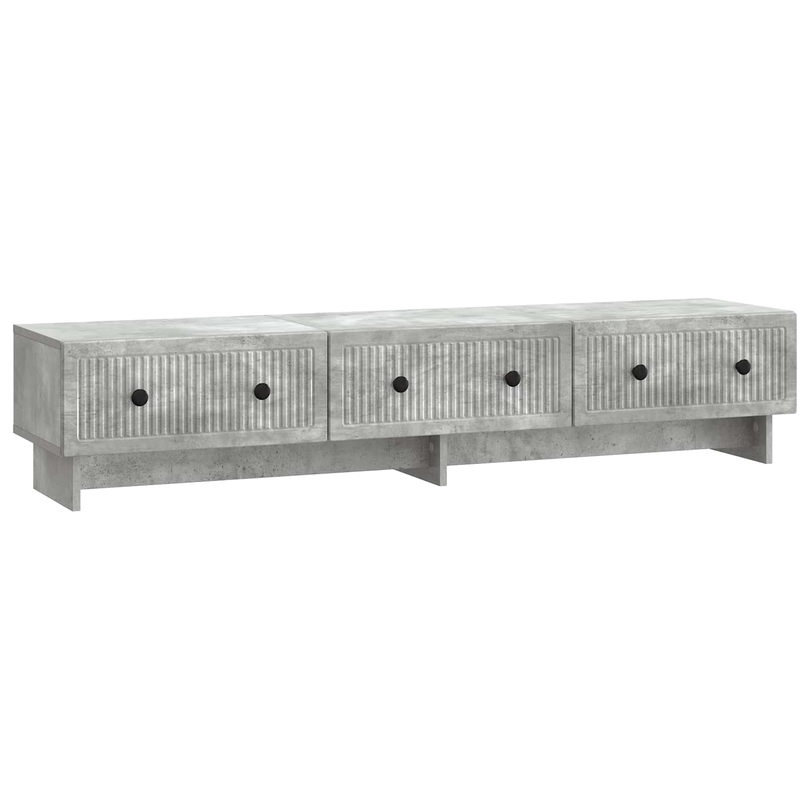 TV ormar Betonska siva 147 x 34,5 x 30 cm Konstruirano drvo