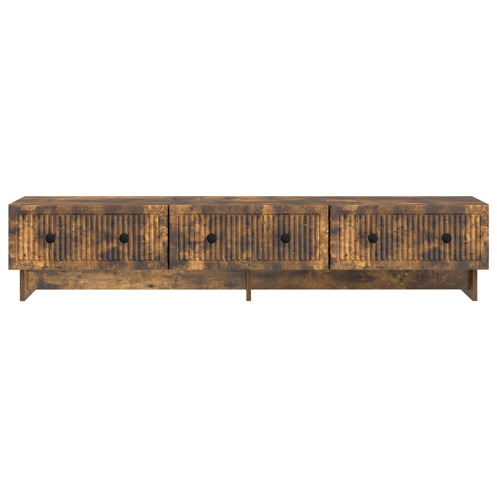 TV ormar Dimljeni hrast 147 x 34,5 x 30 cm Konstruirano drvo