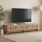 TV ormar 147 x 34,5 x 30 cm Hrast artisan Konstruirano drvo