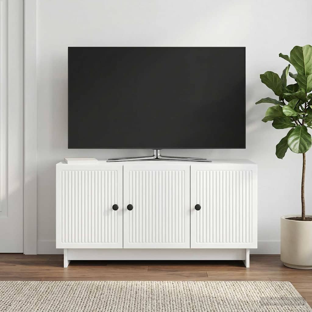 TV ormar Bijela 99 x 34,5 x 50 cm Konstruirano drvo