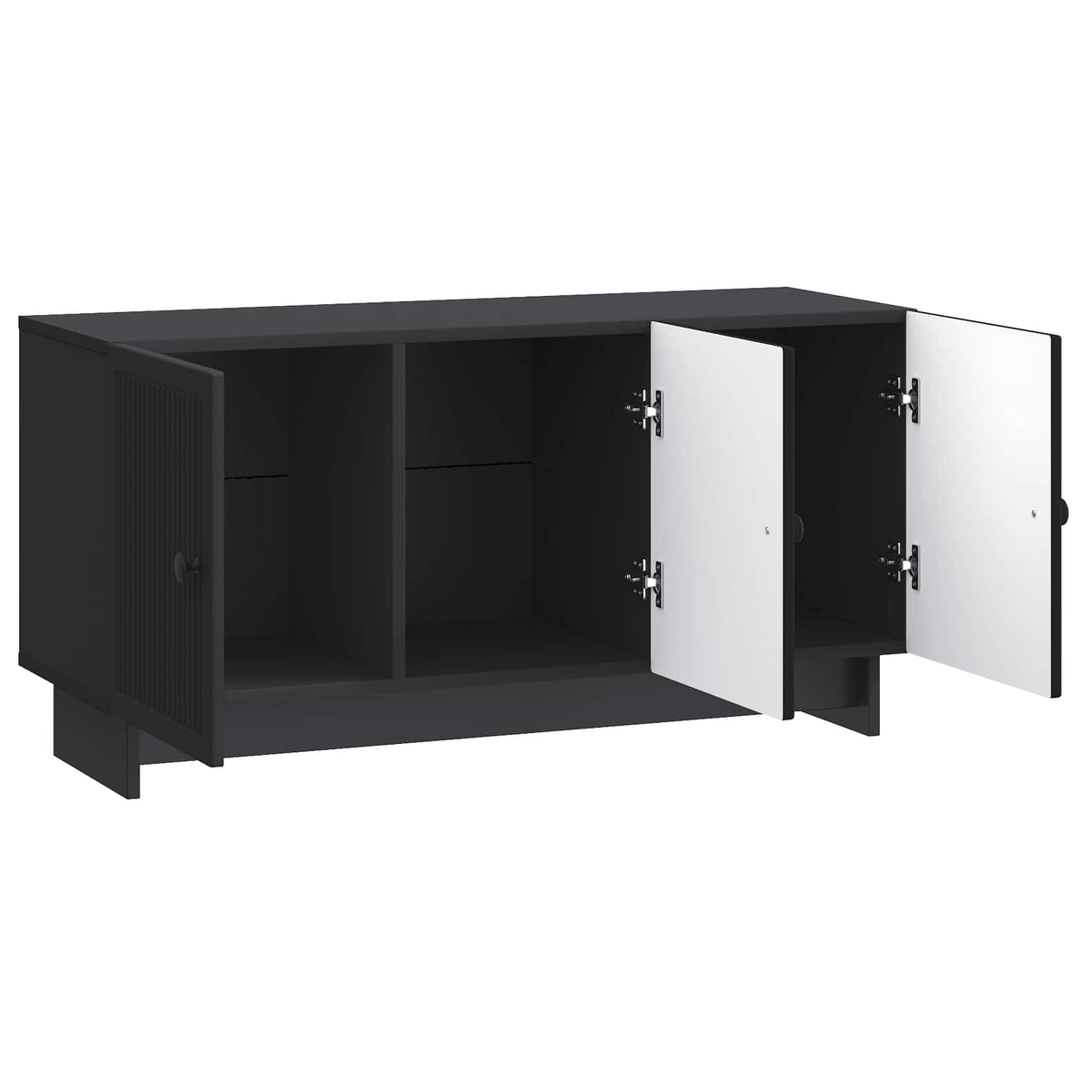 TV ormar Crna 99 x 34,5 x 50 cm Konstruirano drvo