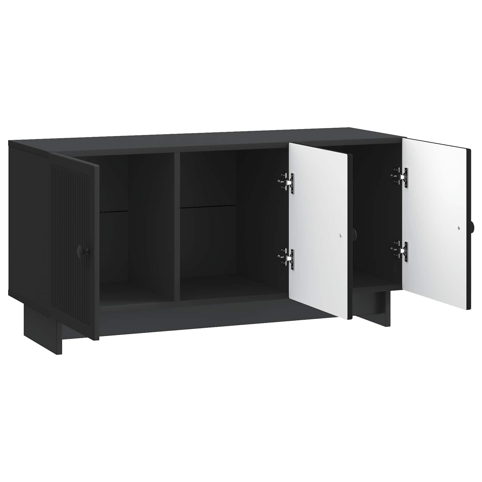 TV ormar Crna 99 x 34,5 x 50 cm Konstruirano drvo