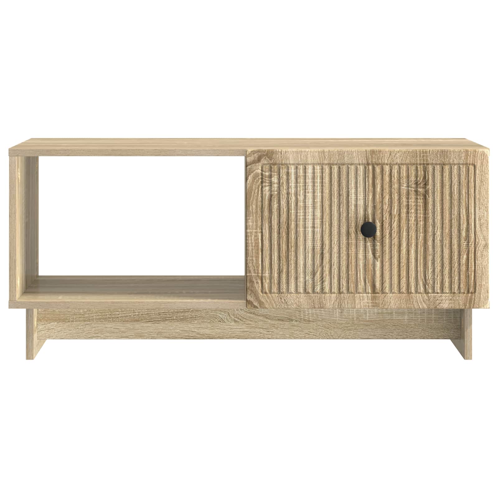 Kava Stol Hrast sonoma 90 x 50 x 40 cm Konstruirano drvo