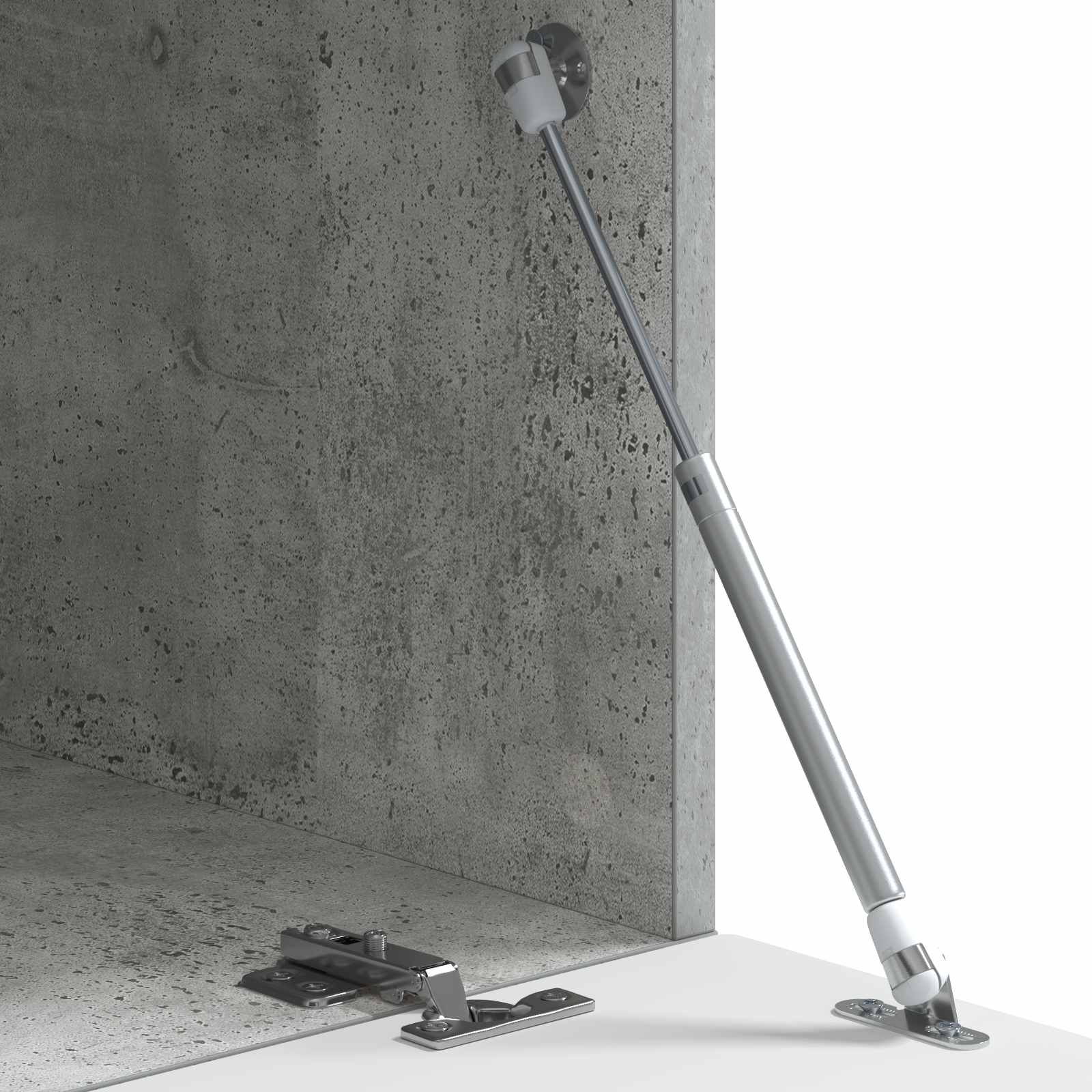 Kava Stol Betonska siva 90 x 50 x 40 cm Konstruirano drvo
