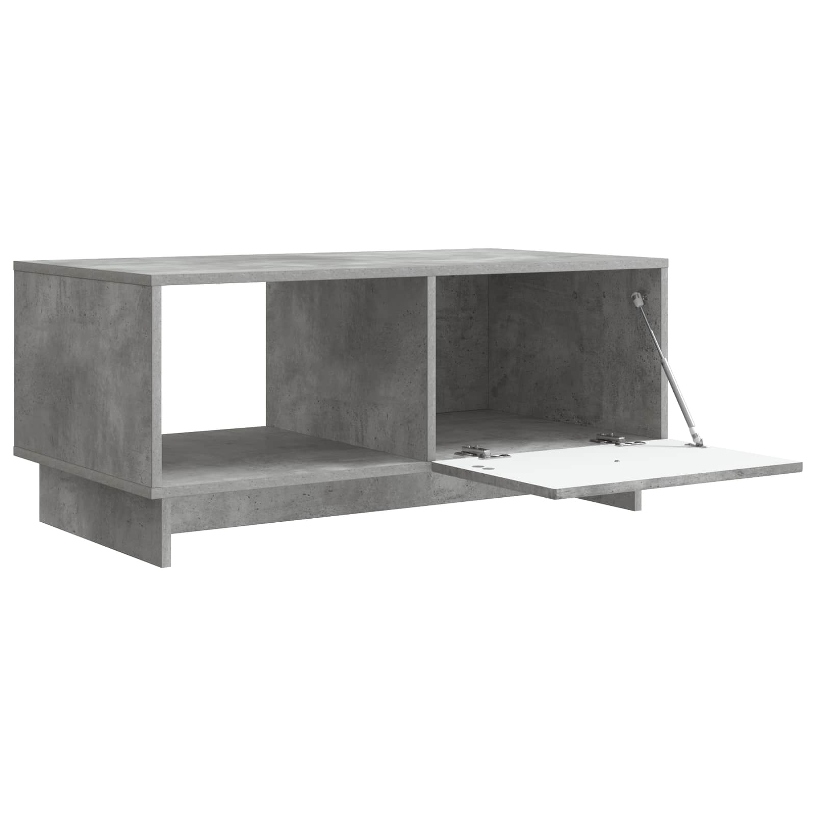 Kava Stol Betonska siva 90 x 50 x 40 cm Konstruirano drvo