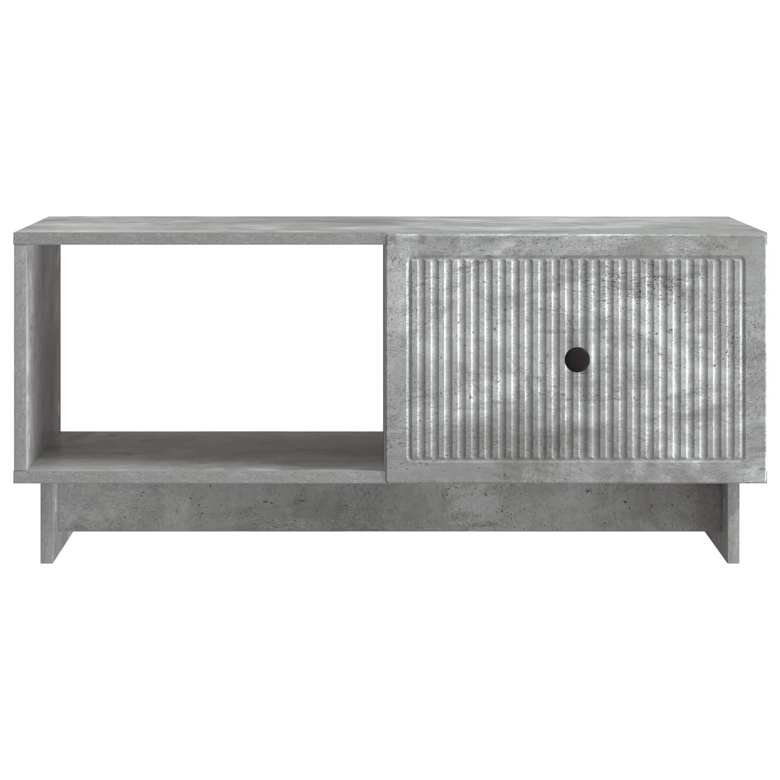 Kava Stol Betonska siva 90 x 50 x 40 cm Konstruirano drvo
