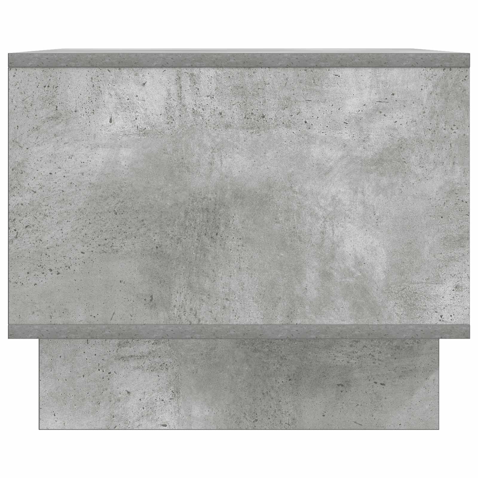 Kava Stol Betonska siva 90 x 50 x 40 cm Konstruirano drvo